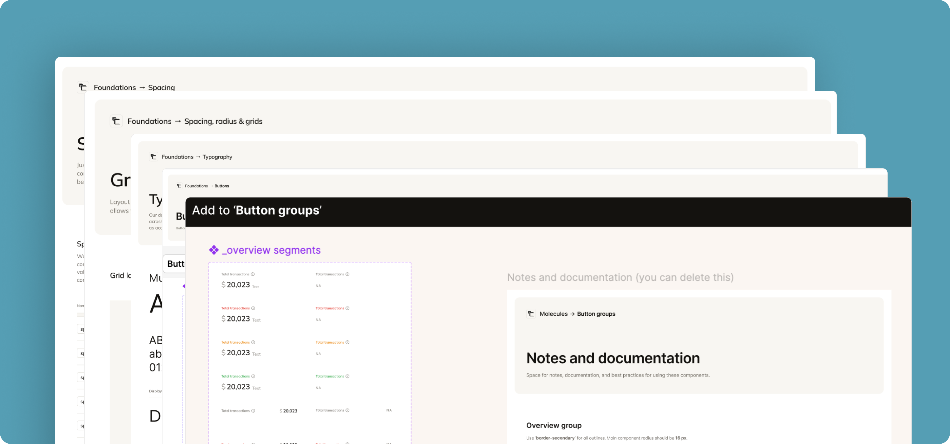 Design system hero
